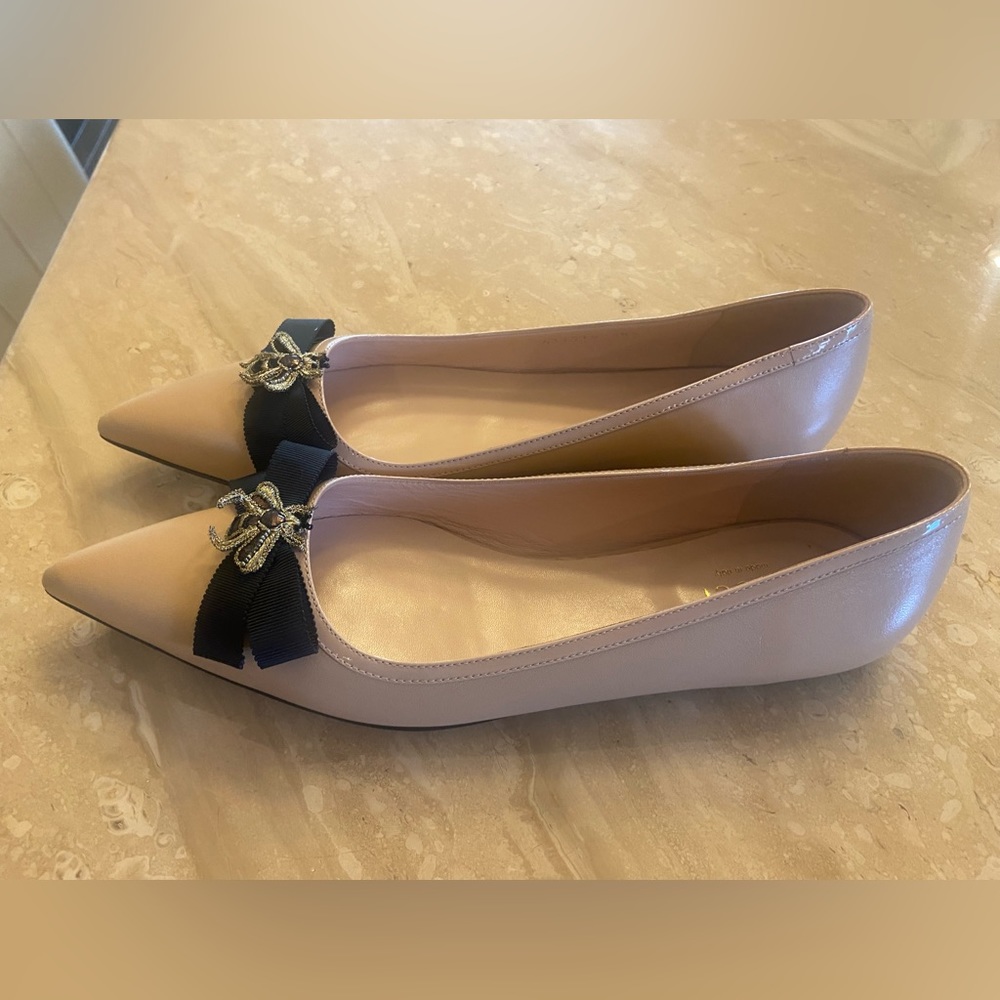 SOLD ON EBAY 8/24/25 New Gucci leather ballet flat